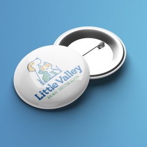 Little Valley Button Badge (25mm)