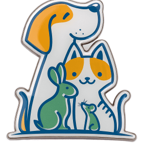 Little Valley Enamel Badge